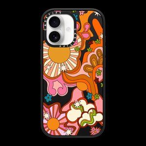 Casetify Seventies Psychedelic by Illustrated by Charlie iPhone17
